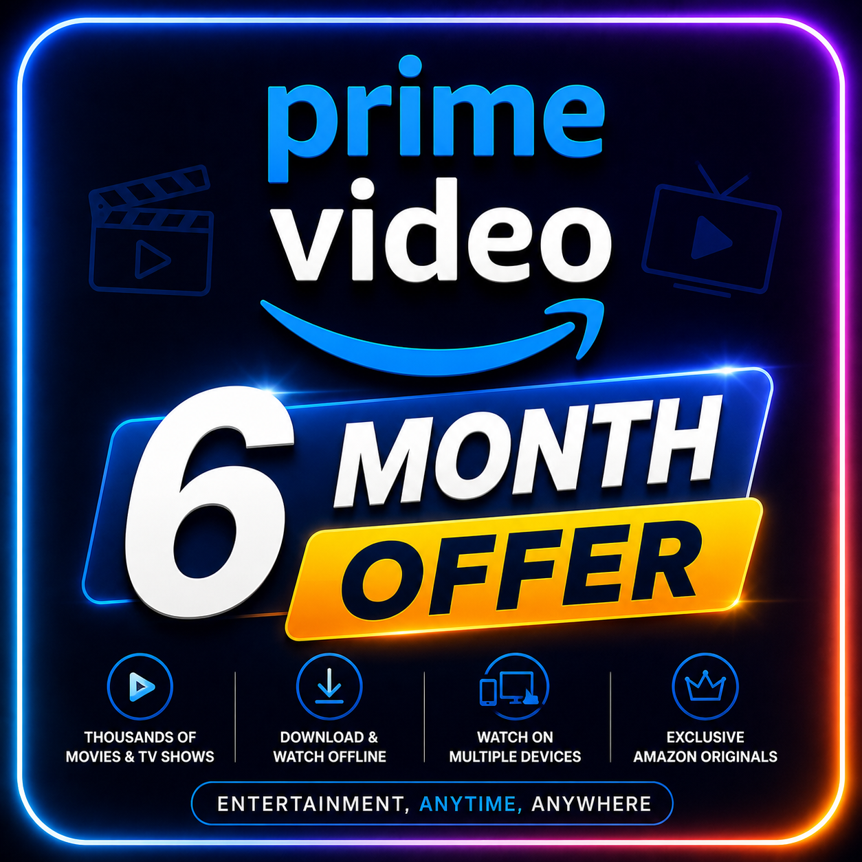 Prime Video 6 Month